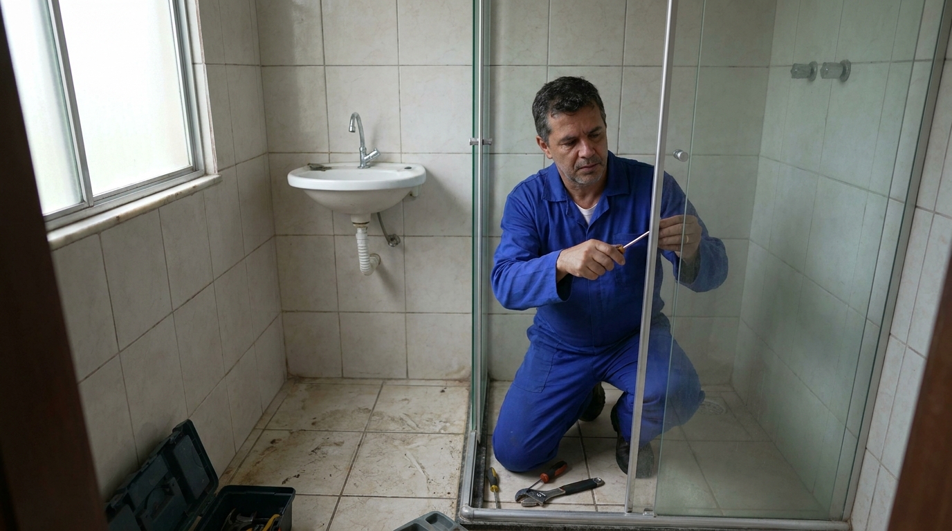 Troca de Roldanas e Trilhos em Belém‑PA